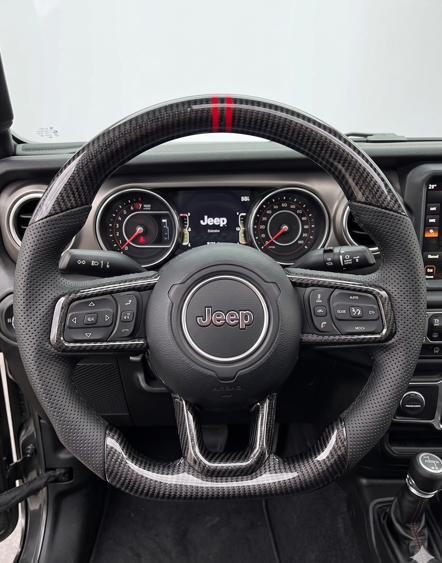 VOLANTE WRANGLER - GLADIATOR FIBRA DE CARBONO 2018+
