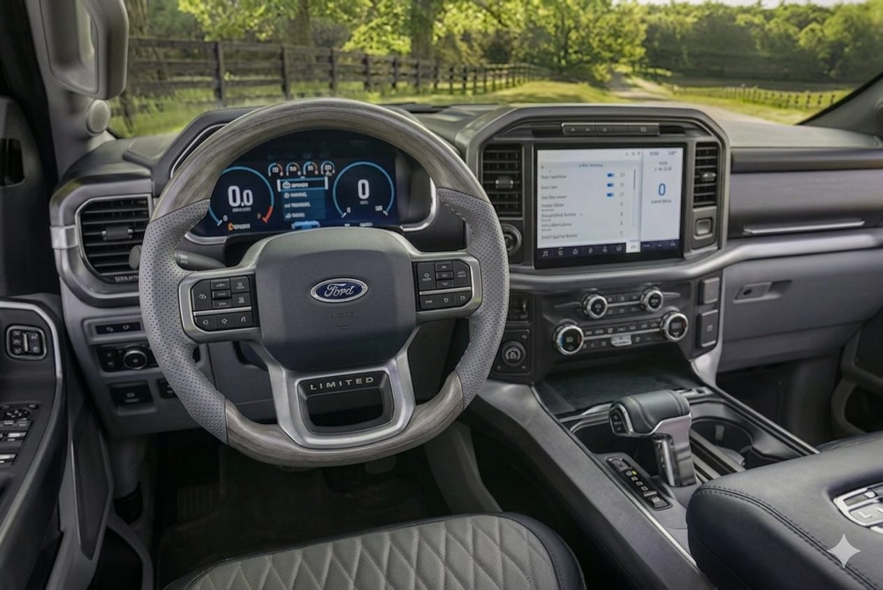 VOLANTE FORD F150 MADERADO 2021+