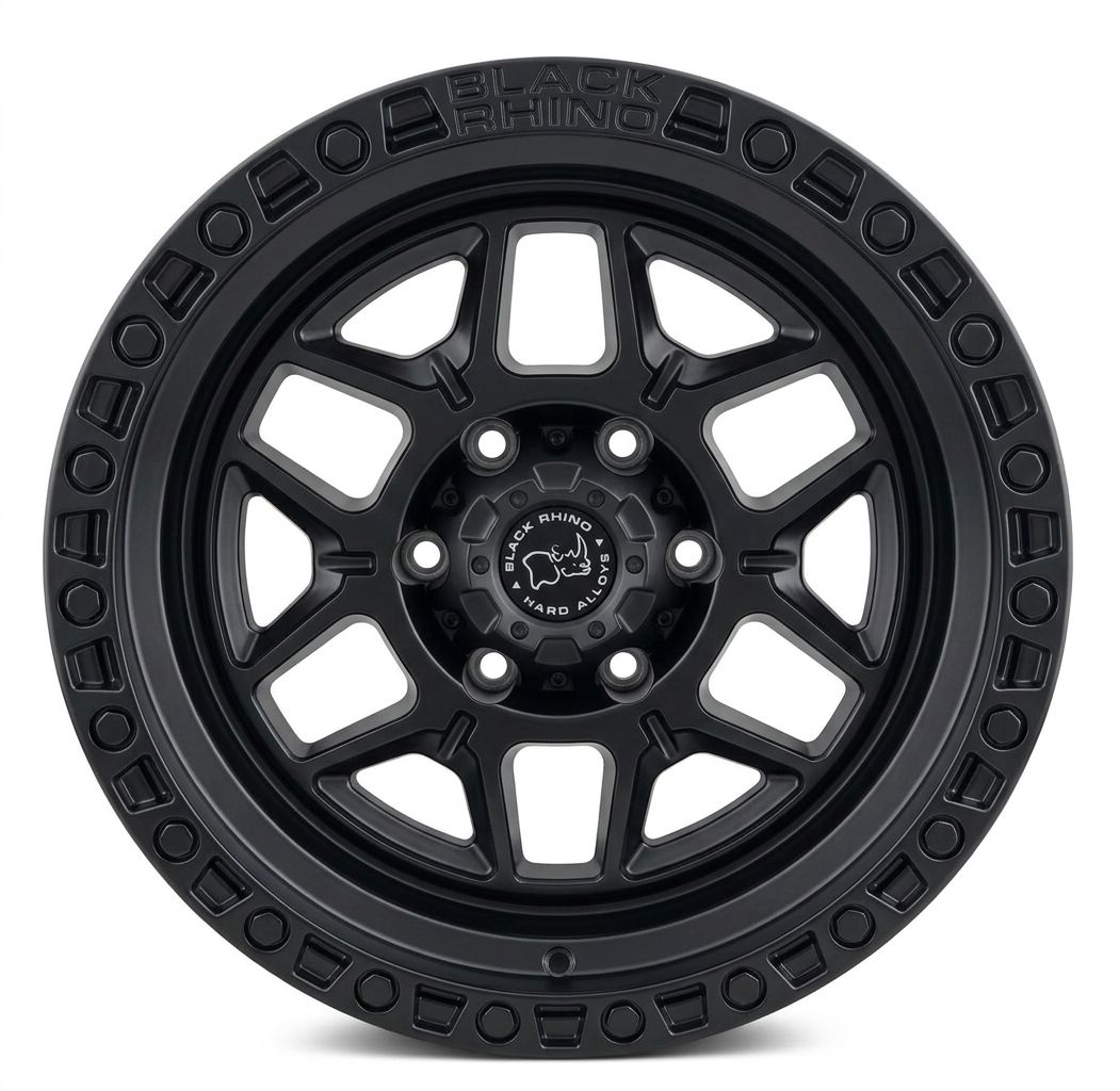 MATTBLACK RHINO WHEELS R17*9