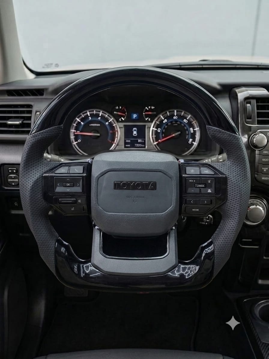 VOLANTE LAND CRUISER NEGRO