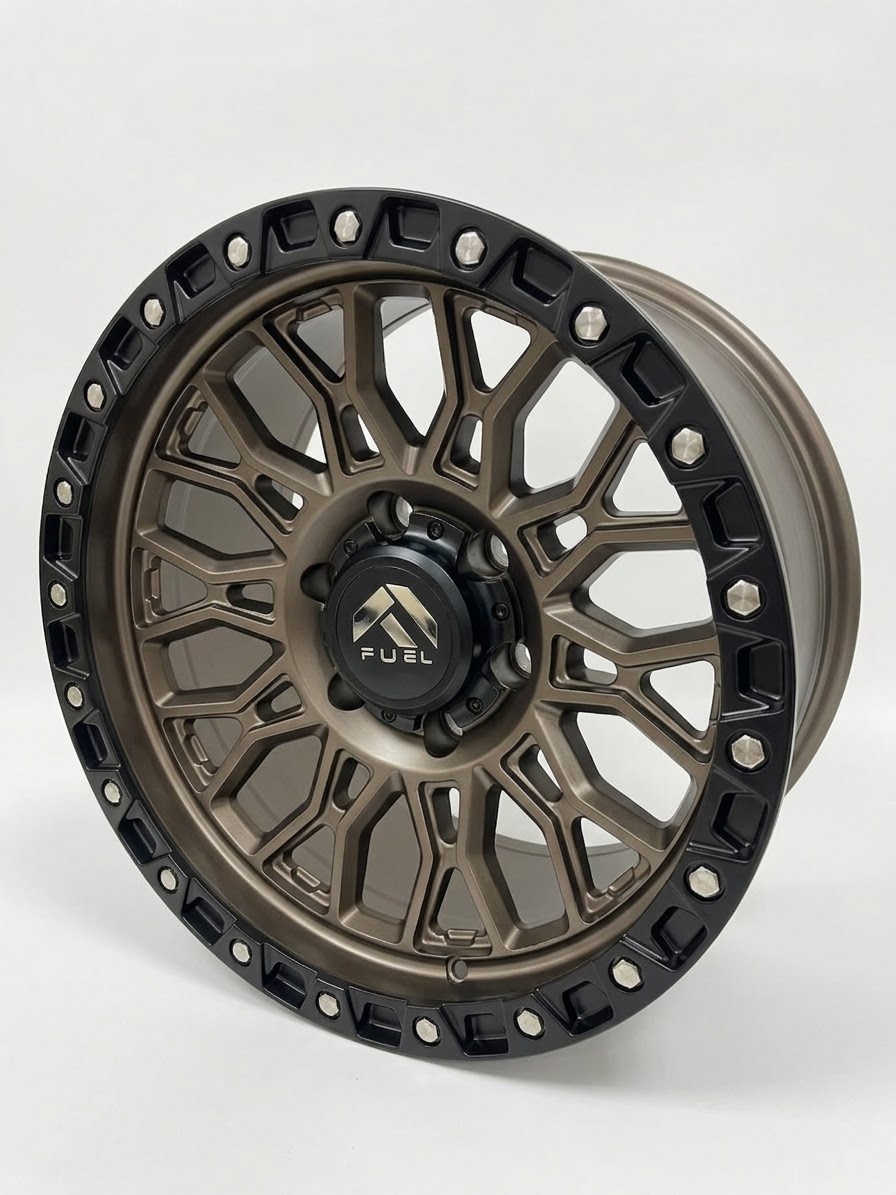 FUEL WHEELS 17 MATT BRONZE